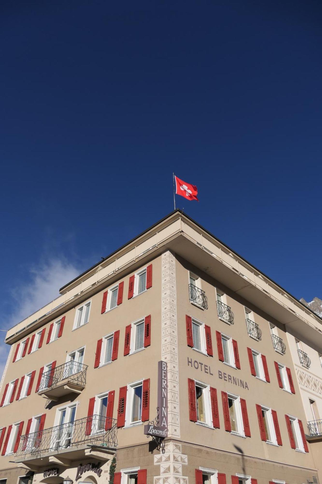 Hotel Bernina Понтрезина Екстериор снимка